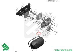 kit massette can-am 420248497 esploso OUTLANDER